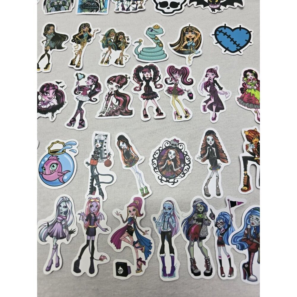 MONSTER HIGH Assorted Sticker Lot- 70 PCS- NEW - Picture 8 of 13